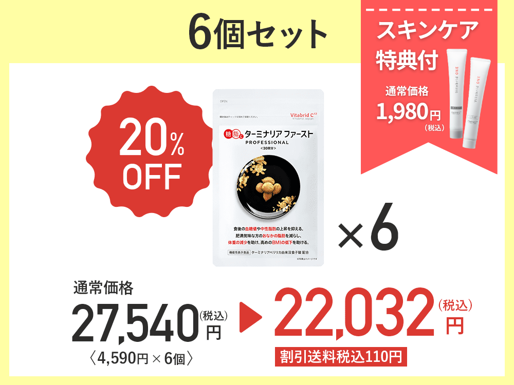 6個まとめ特典付1