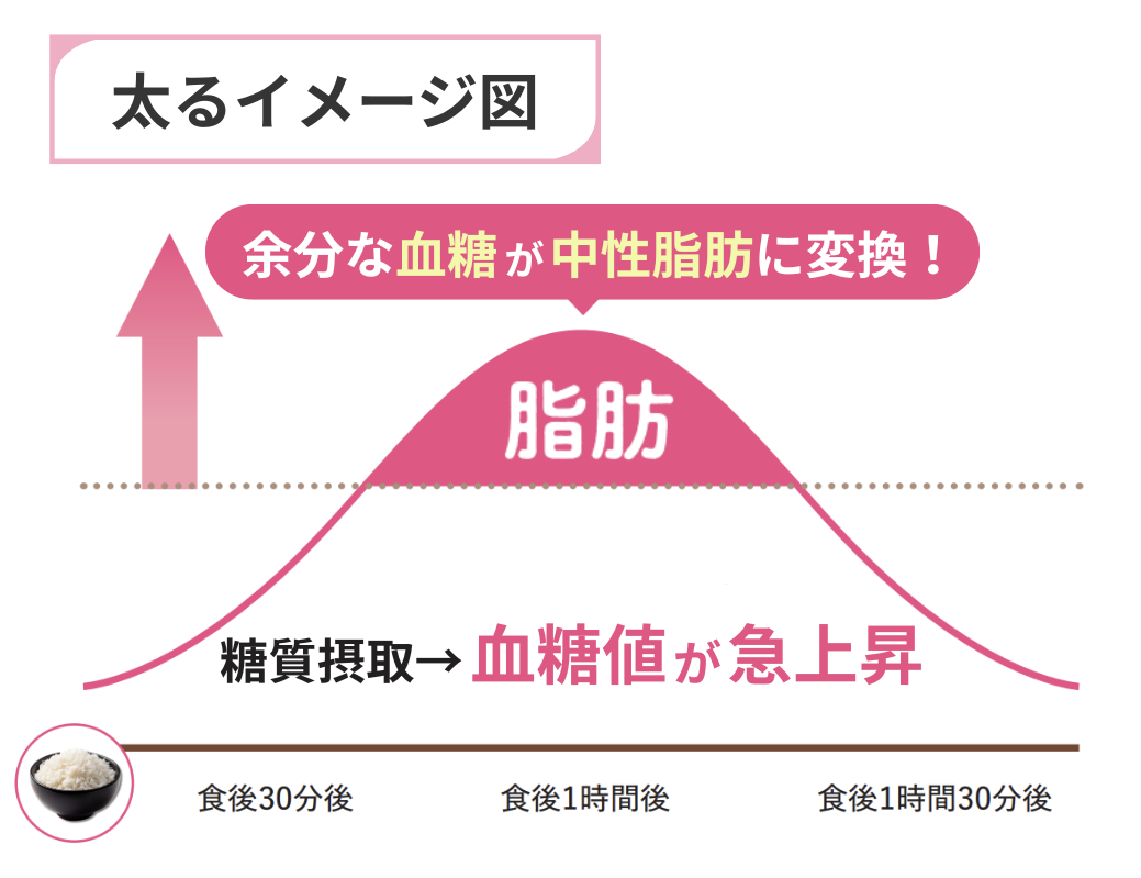 太るイメージ図２