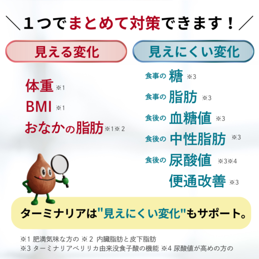 見えない変化サポート