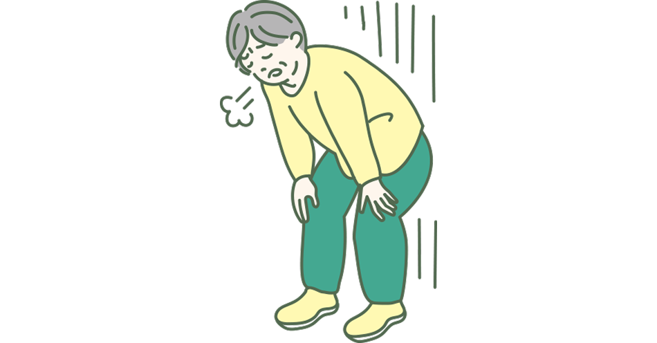 疲れてる女性