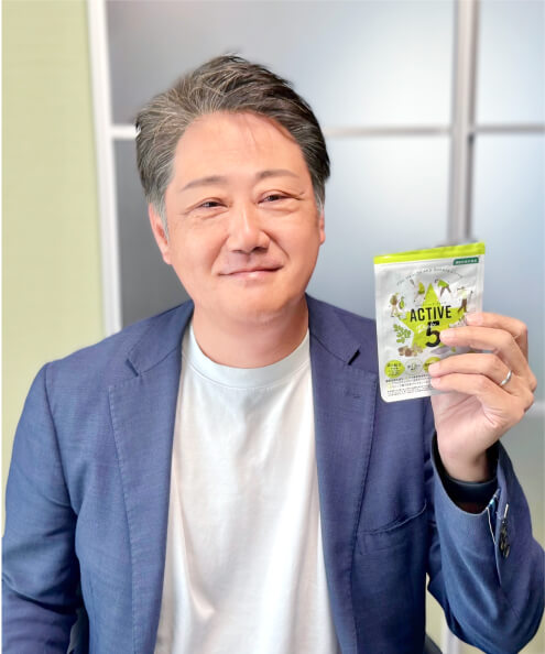 アクティブリッチファイブを持ってるすえさん
