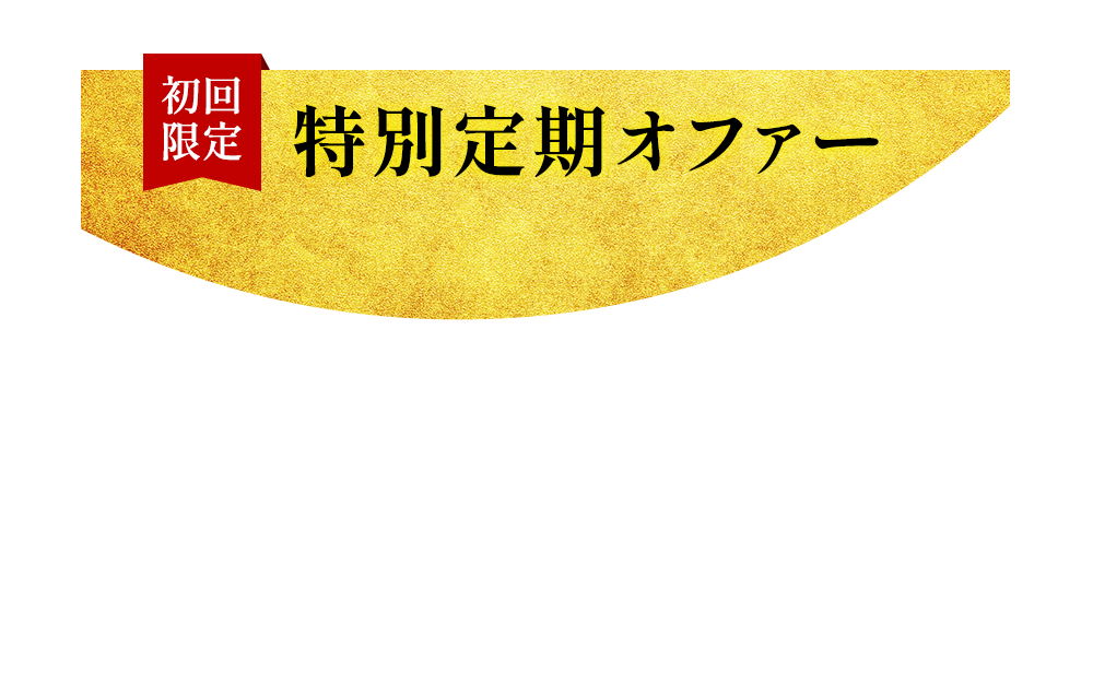 初回限定 特別定期お届けオファー