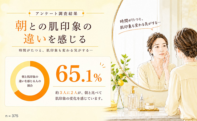 スキンケア調査結果を公開のサムネイル