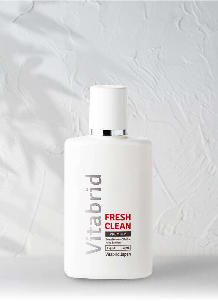Vitabrid FRESH CLEAN PREMIUM 爪用美容液 5つ フレッシュクリーンプレミアム｜爪周りの殺菌消毒ローション｜【公式