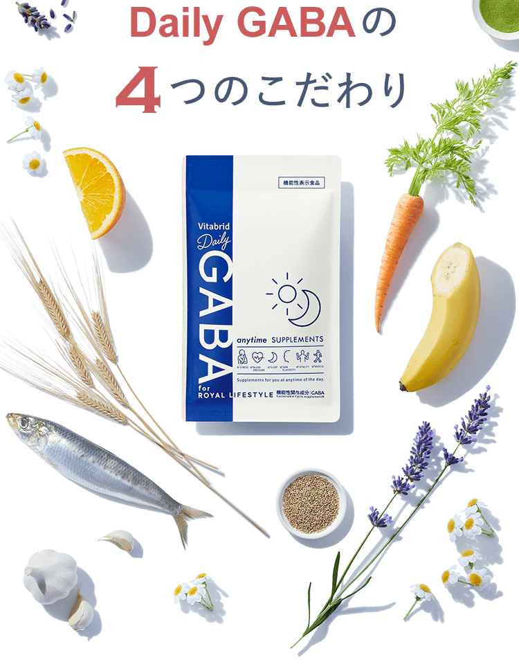 Daily GABAの4つのこだわり