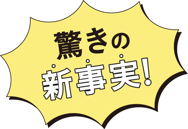 驚きの新事実